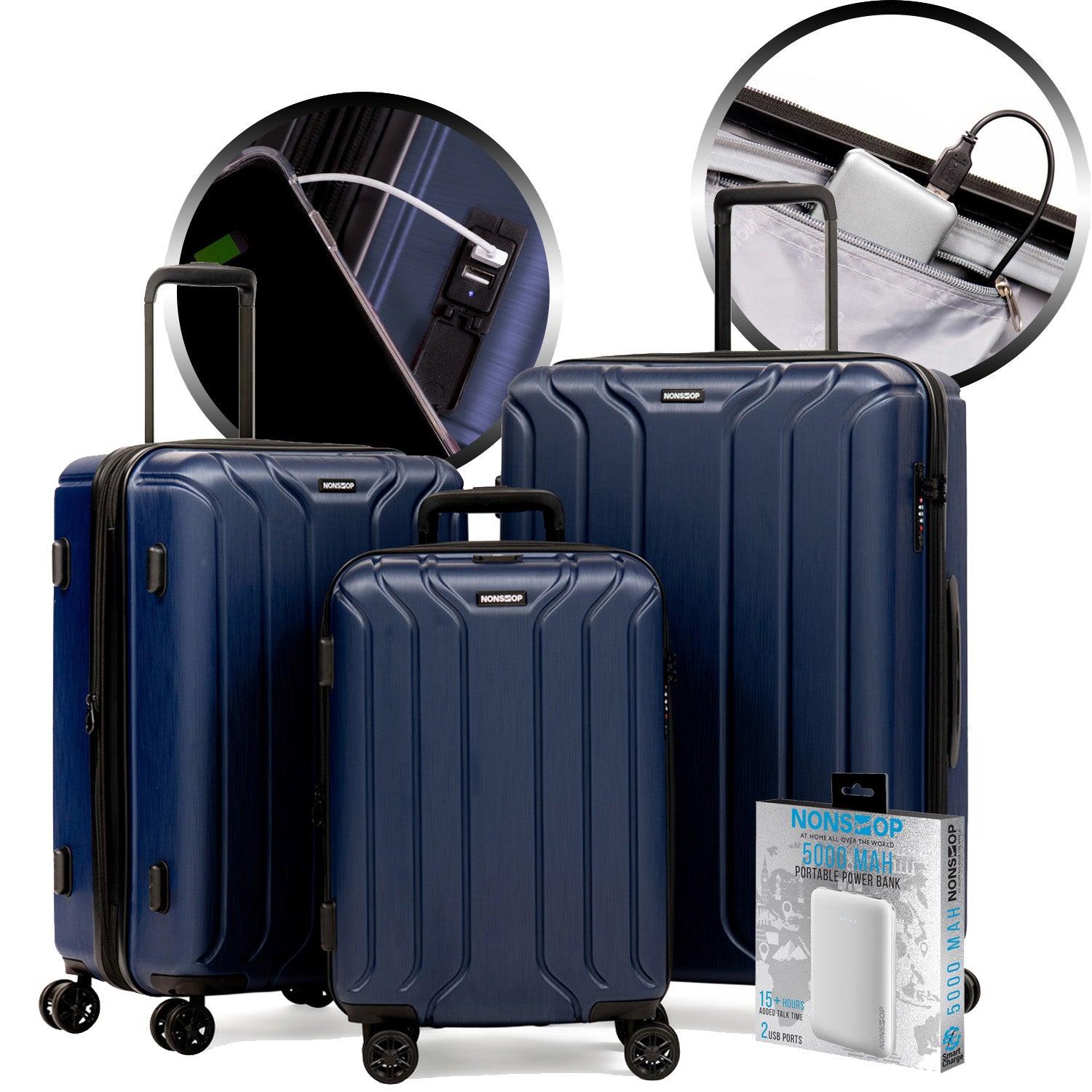 Leather Trolley Luggage 20' Luggage Bag Travel Luggage Set - China Luggage  and Softside Luggage price