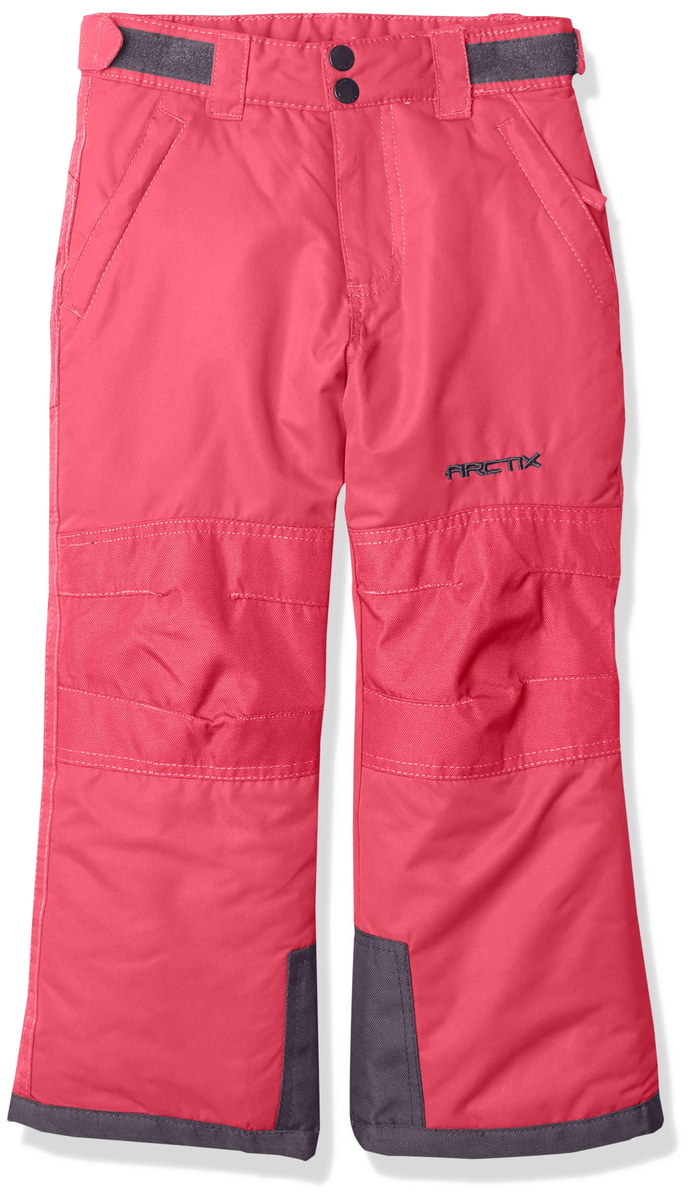 Arctix Kids Snow Pants with Reinforced Knees and Seat - Fuchsia / Medium