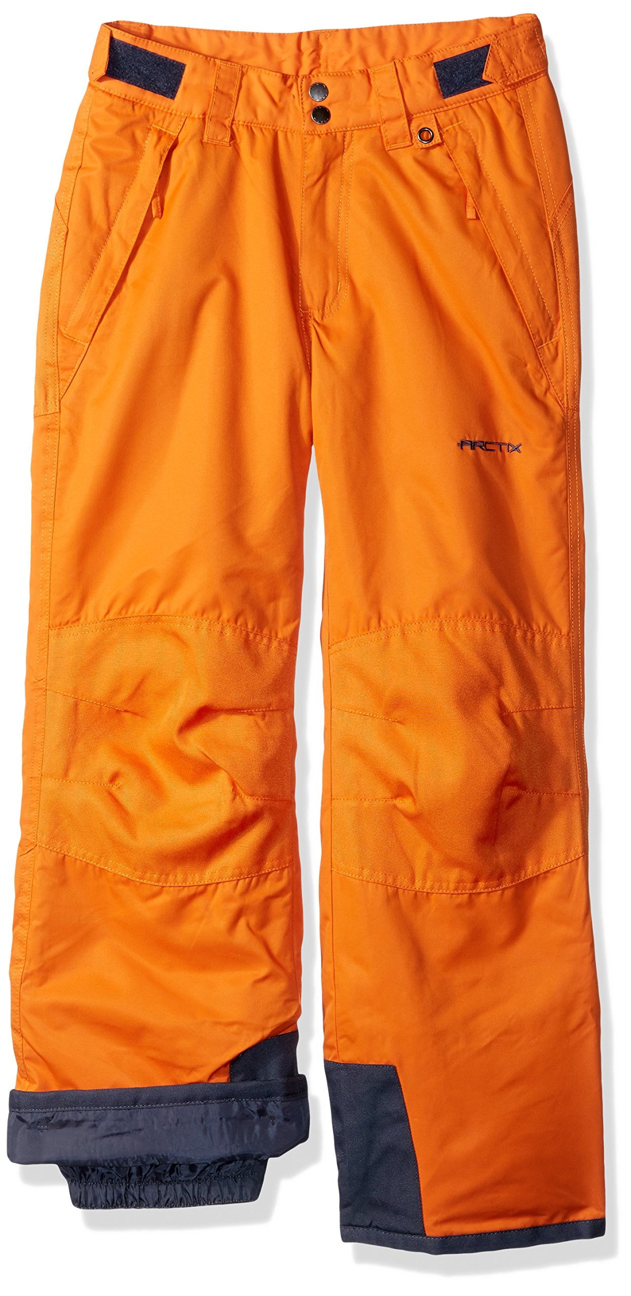 Arctix Kids Snow Pants with Reinforced Knees and Seat - Burnt Orange / Large