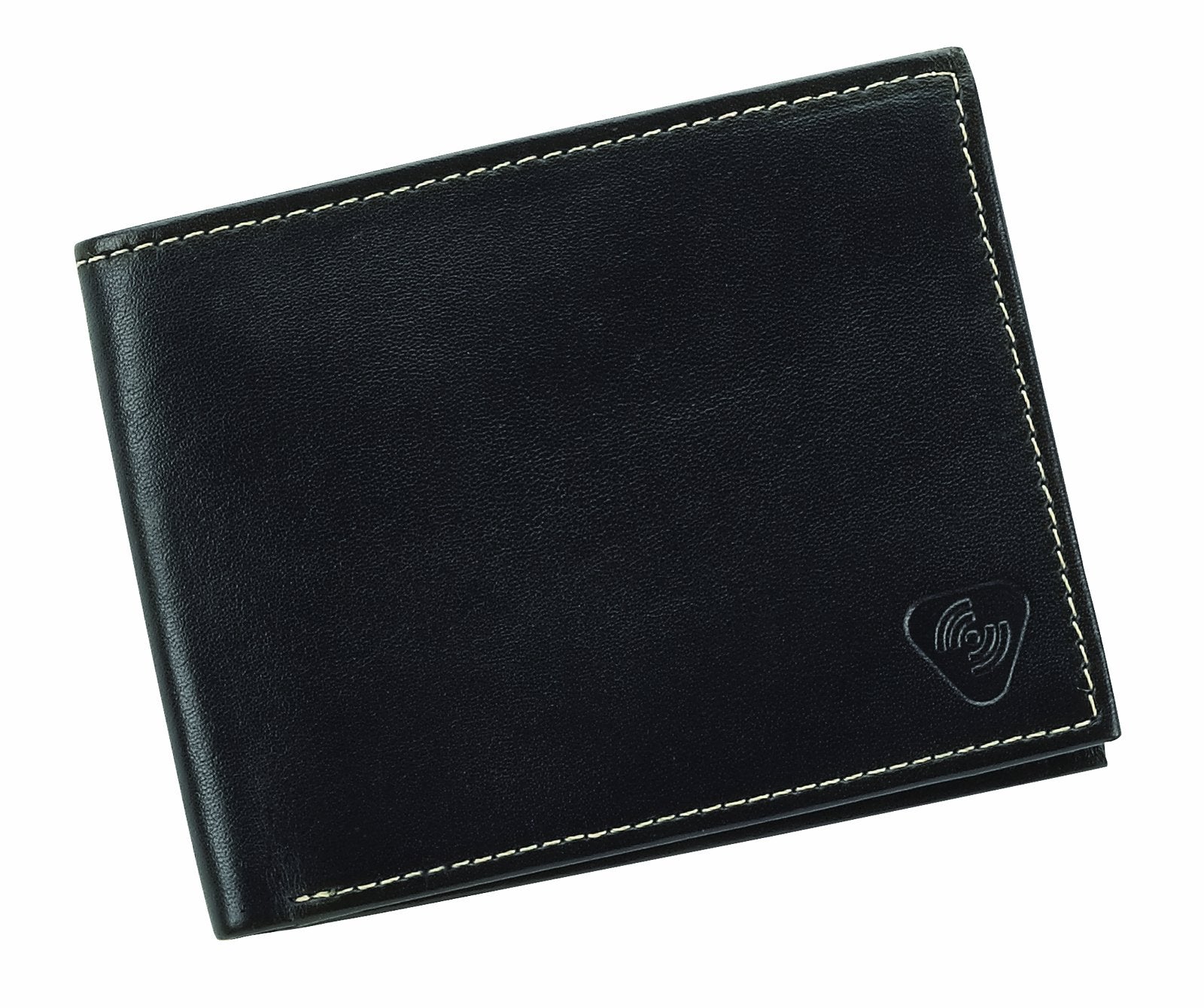 Lewis N Clark Leather RFID Blocking Bifold Passport Travel Wallet