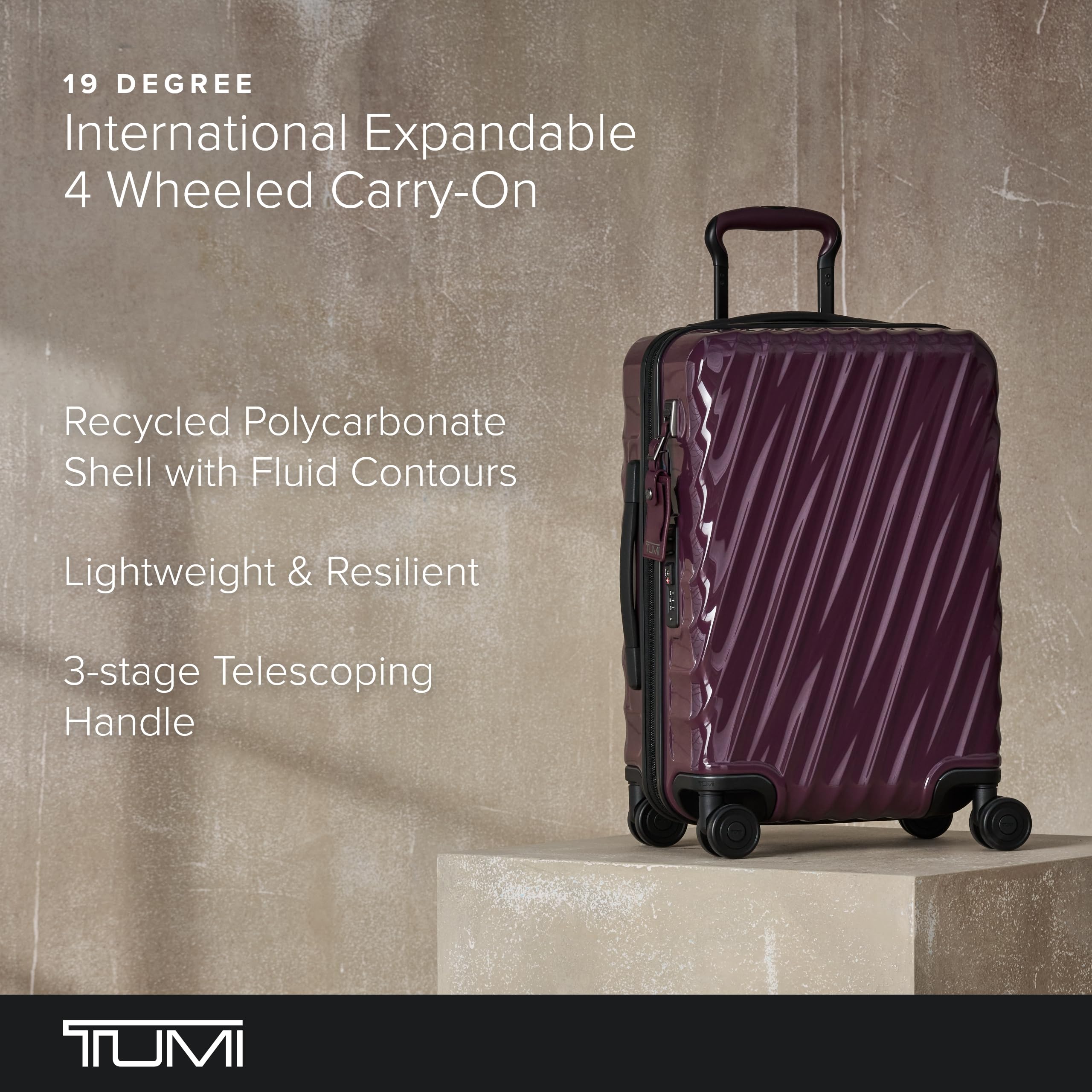 Tumi international expandable carry 2025 on