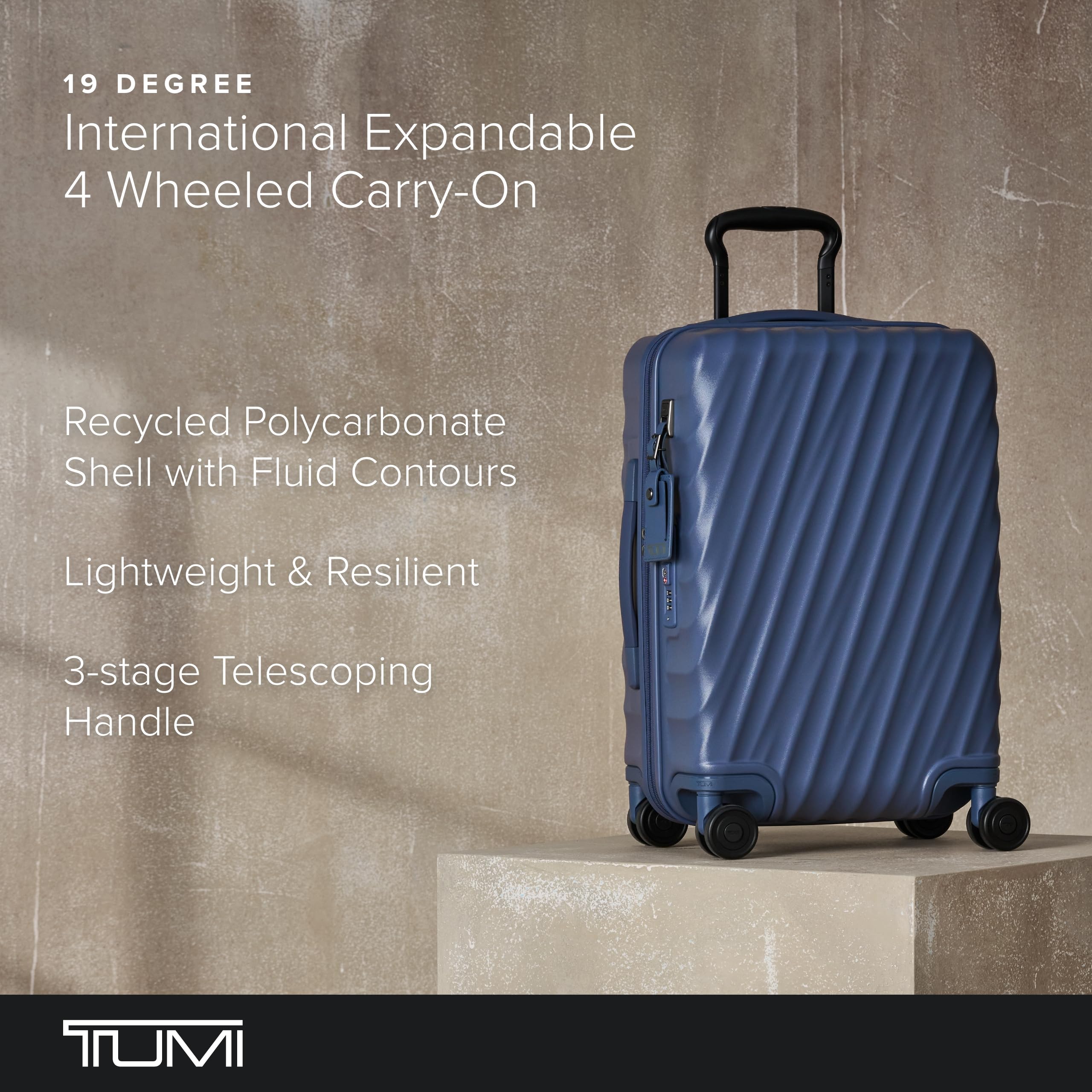 Tumi 19 degree aluminum cheap blue