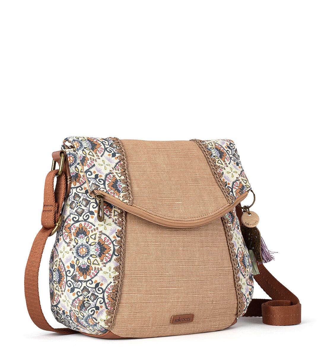 Sakroots Artist Circle Foldover Crossbody – Luggage Online