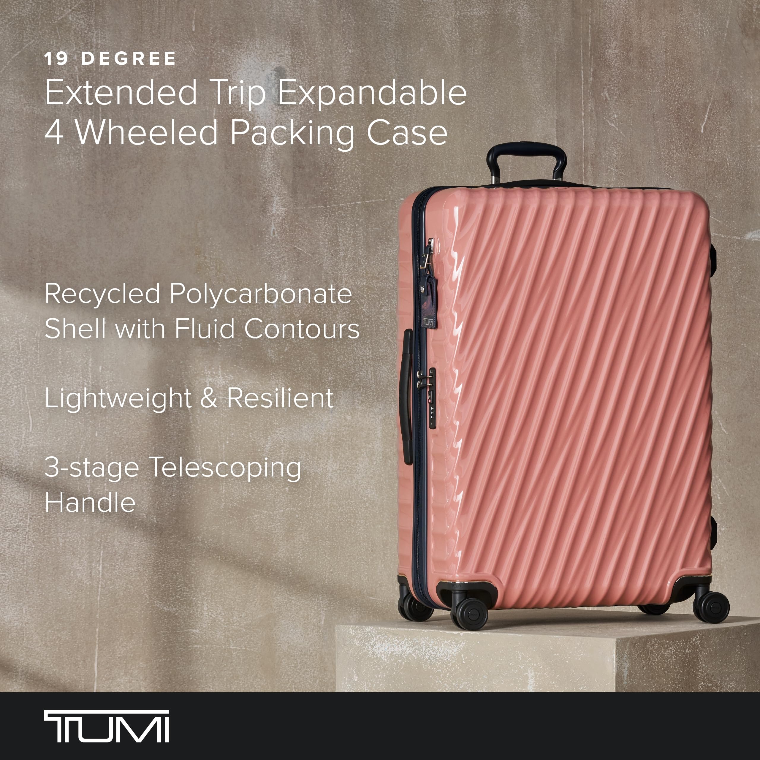 Tumi 19 degree polycarbonate 2024 extended trip packing case