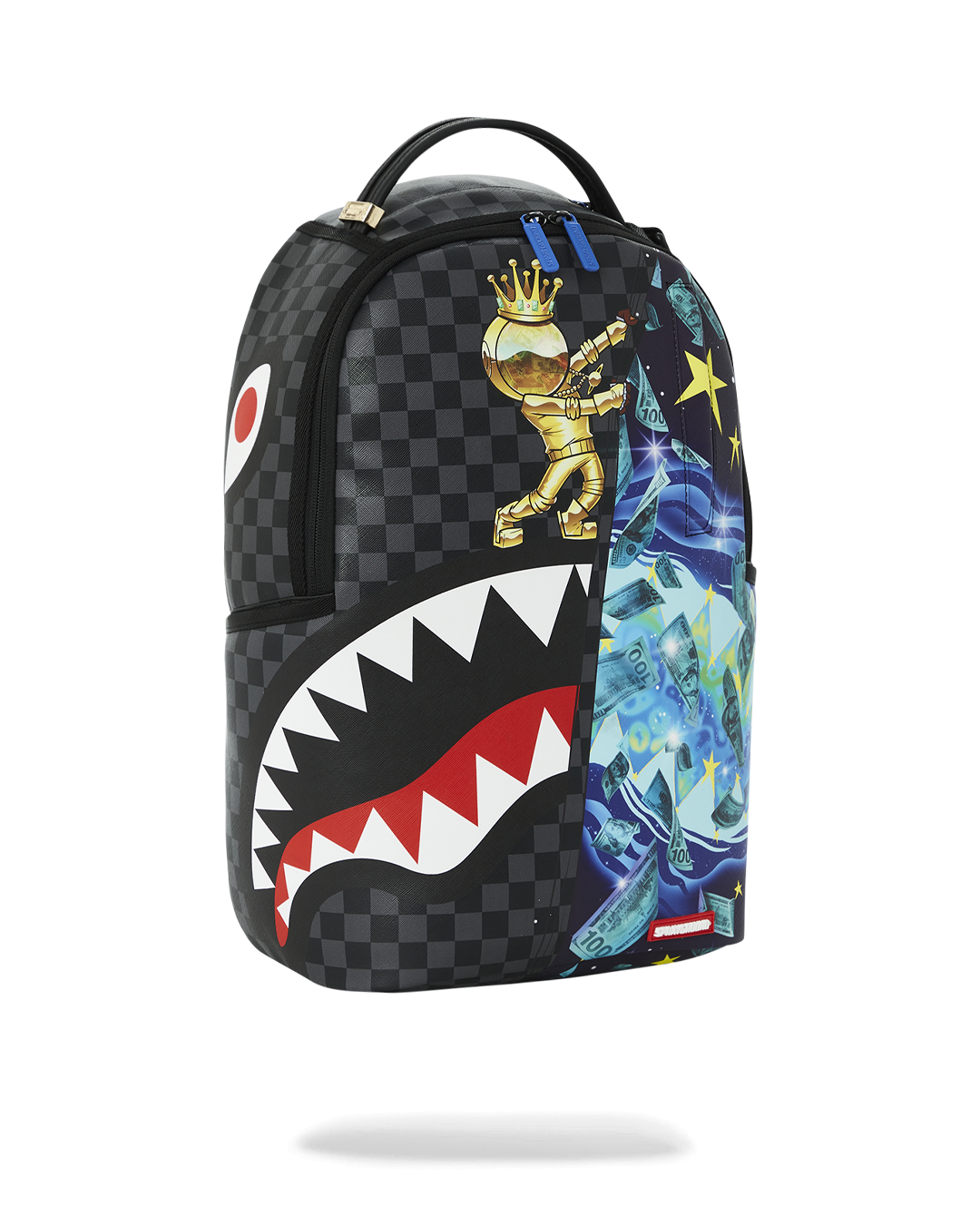 Bape Backpack, Black Pyramids Backpack, Waterproof Schoolbag for