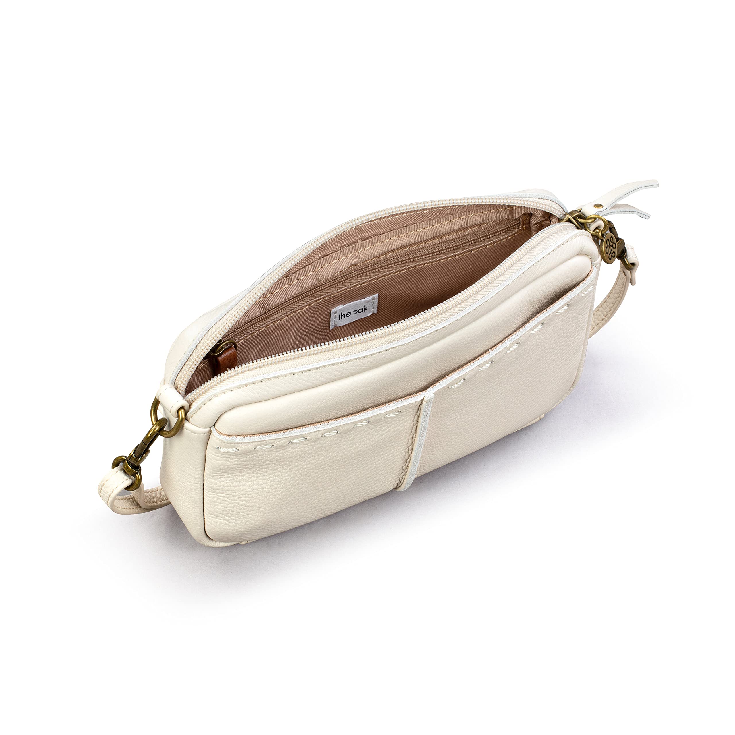 The sak white hot sale leather purse