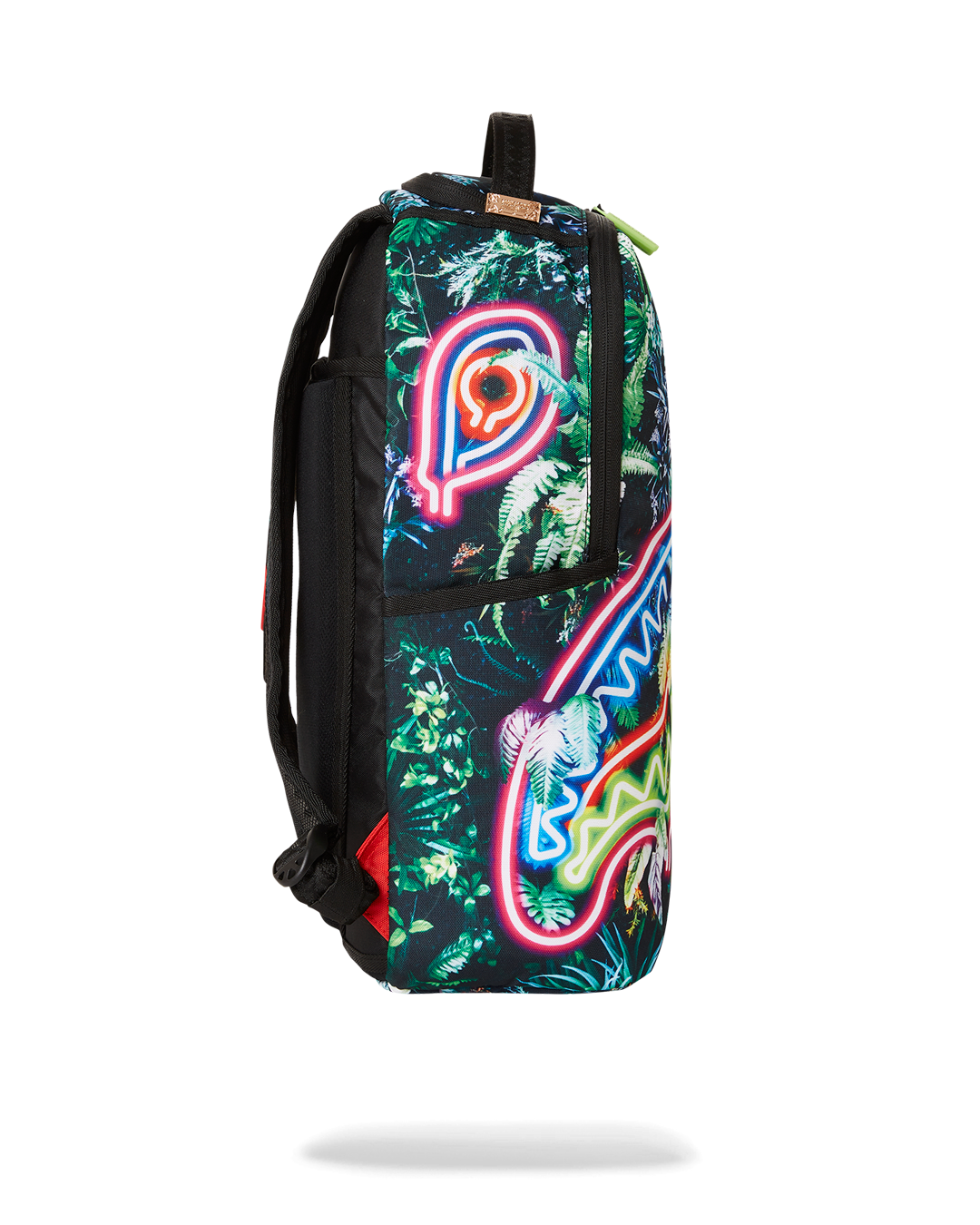SPRAYGROUND: backpack in vegan leather with glitter shark mouth