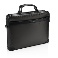 PORSCHE DESIGN by Bric's CARBON Briefcase (Black, Medium)