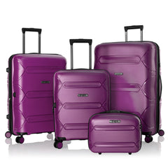 Heys Milos Durable and lightweight Expandable Luggage Set with Beauty Case