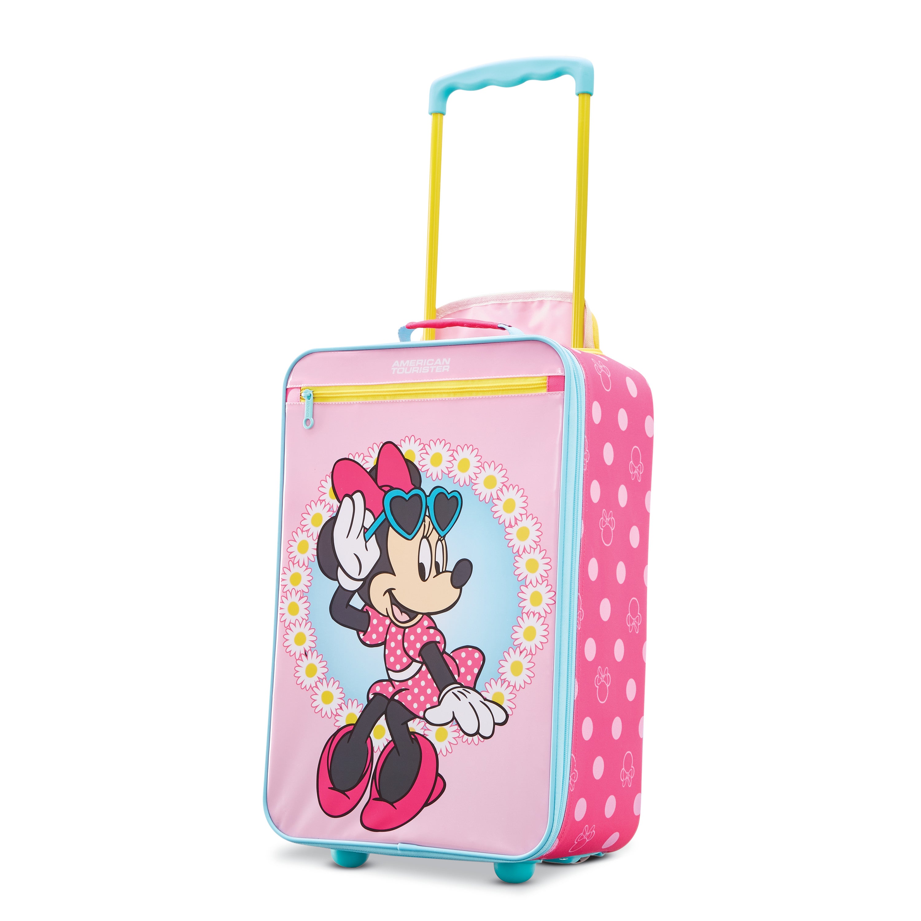 American Tourister Disney Kids 18 Softside Upright Disney Minnie Mouse Carry On 18 Inch