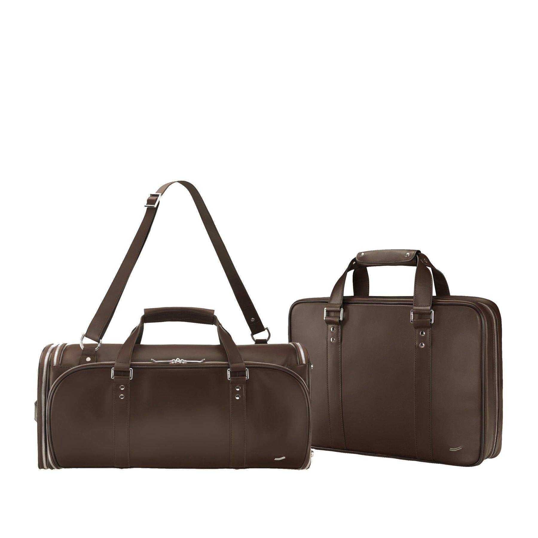 F25 Italian Leather Briefcase for Business & Travel