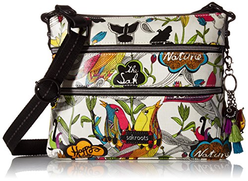Sakroots Foldover Crossbody Bag in Cotton Canvas, Multifunctional Purse  with Adjustable Strap & Zipper Pockets, Sienna Spirit Desert : Amazon.in:  Shoes & Handbags