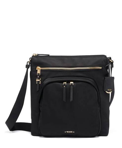 Tumi voyageur carmel crossbody bag new arrivals