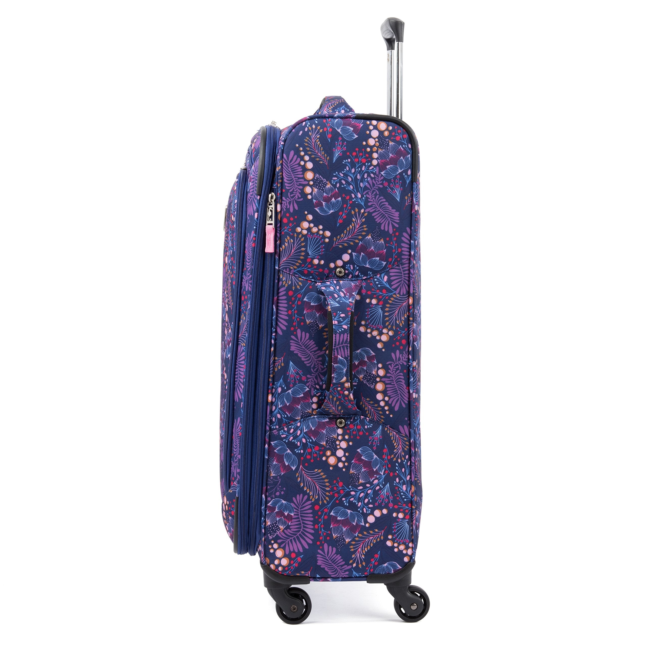 London fog purple paisley 2025 luggage