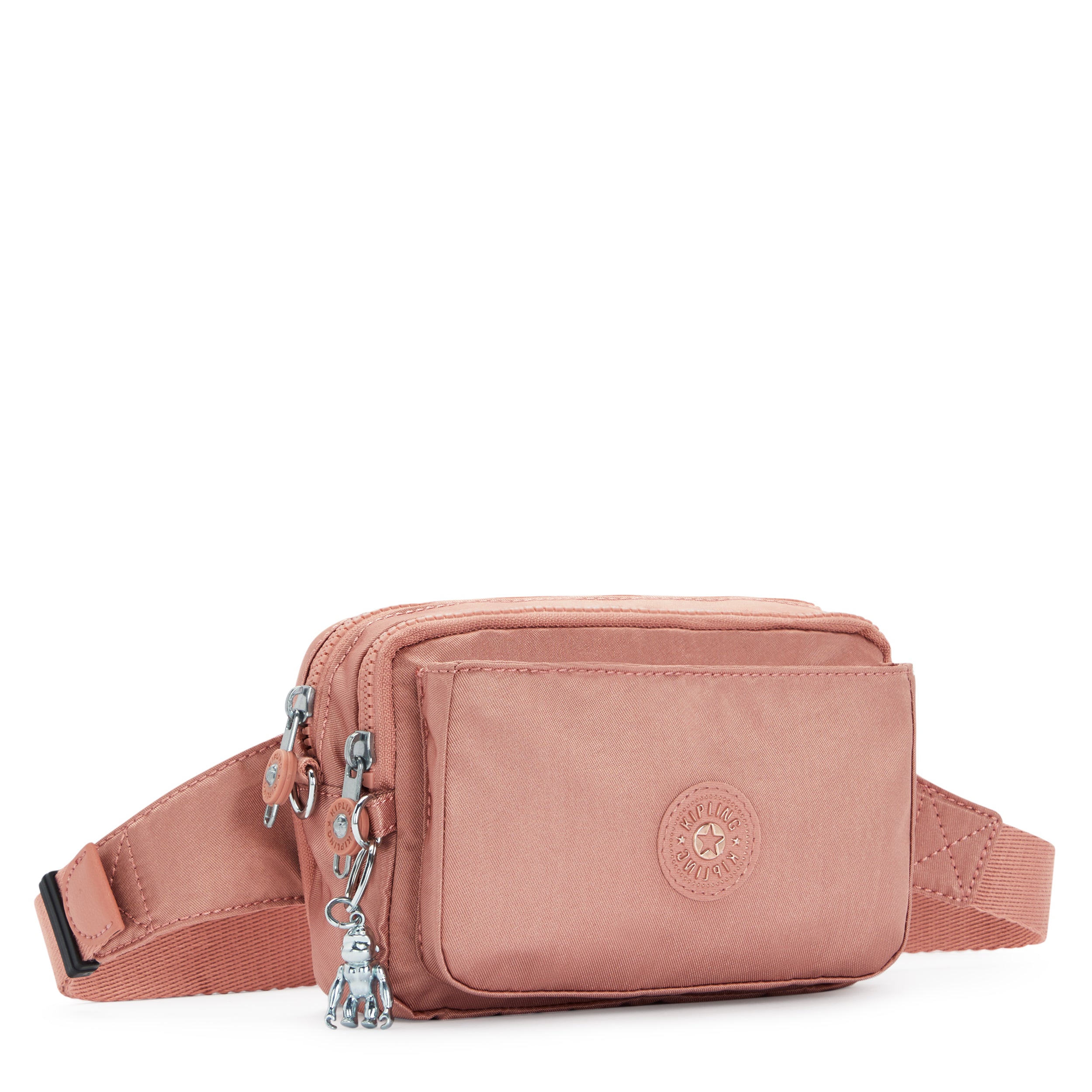 KIPLING CROSSBODY BAG Pink Red Nylon Balloon Handbag Purse Bag Charm Brand  New £44.20 - PicClick UK