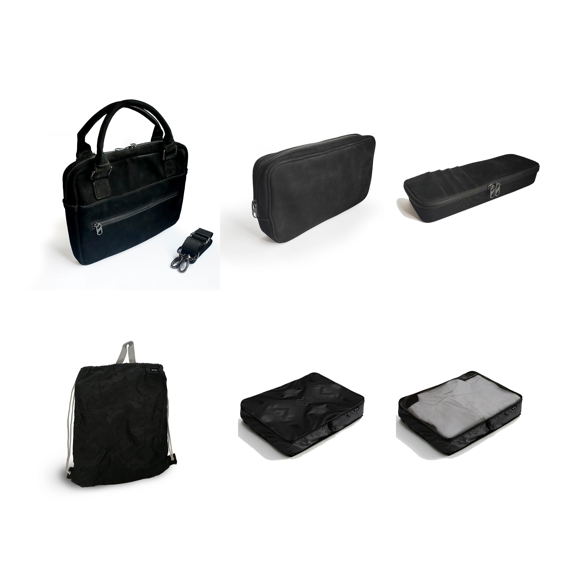 Ricardo Beverly Hills 4-Piece Train Case Makeup Bag Set