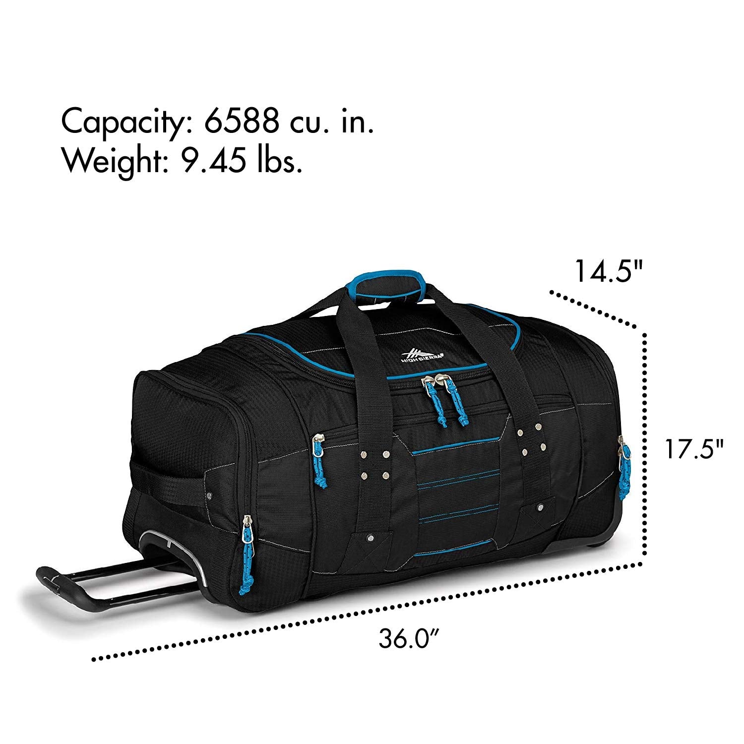 High sierra ultimate access 2.0 wheeled duffel bag online