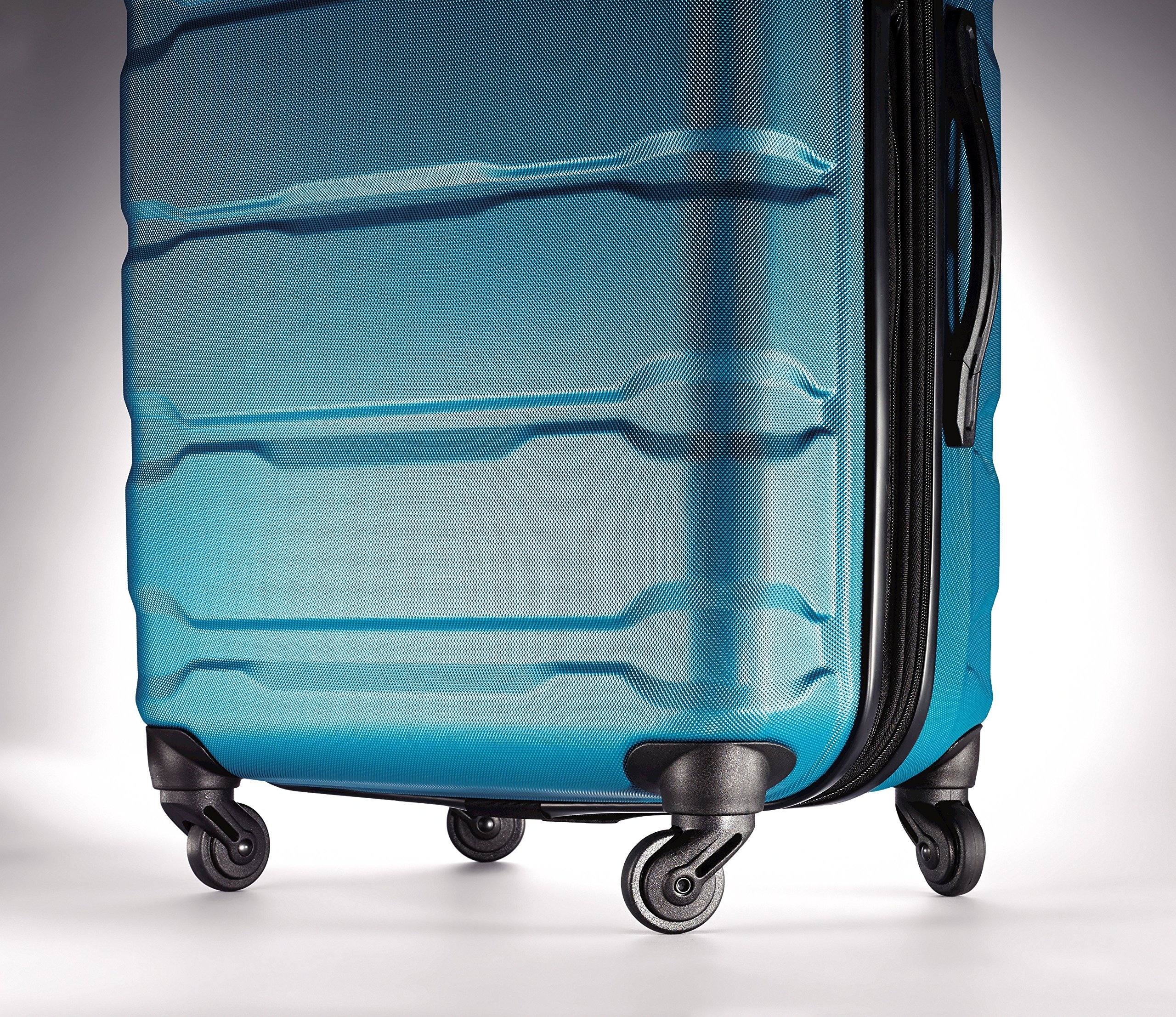 Nonstop New York 3 Piece Set (20 24 28) 4-Wheel Luggage Set + 2 Packing Cubes, Teal