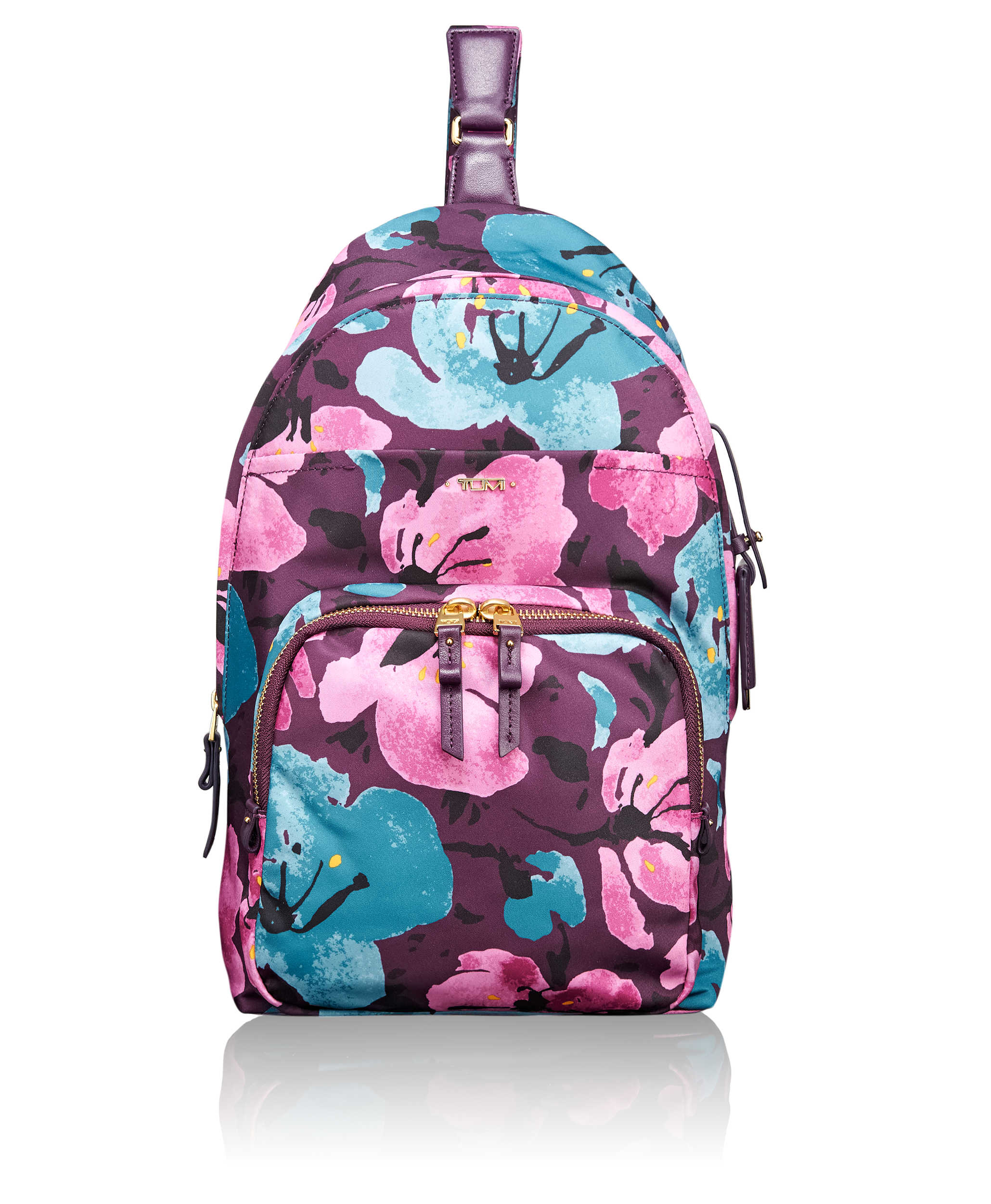 TUMI Voyageur Brive Sling Backpack Peony Floral - Peony Floral