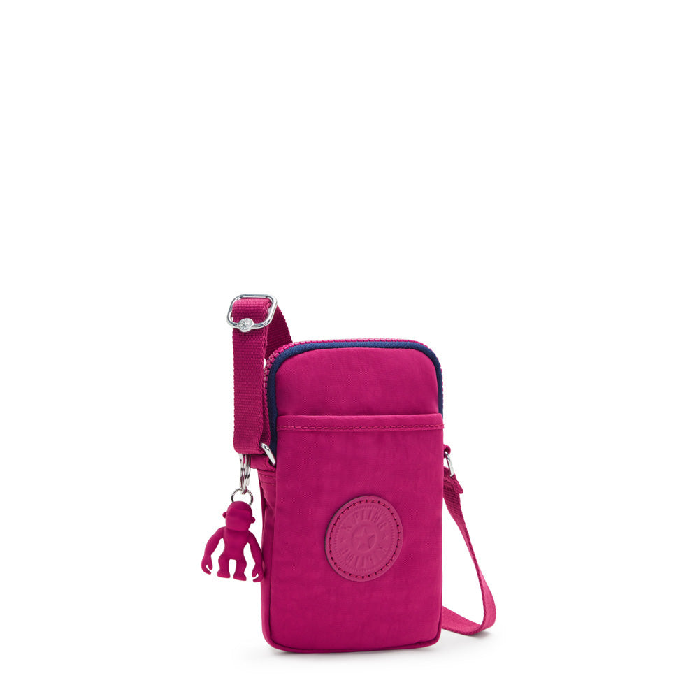 kipling tally crossbody phone bag joyful purple