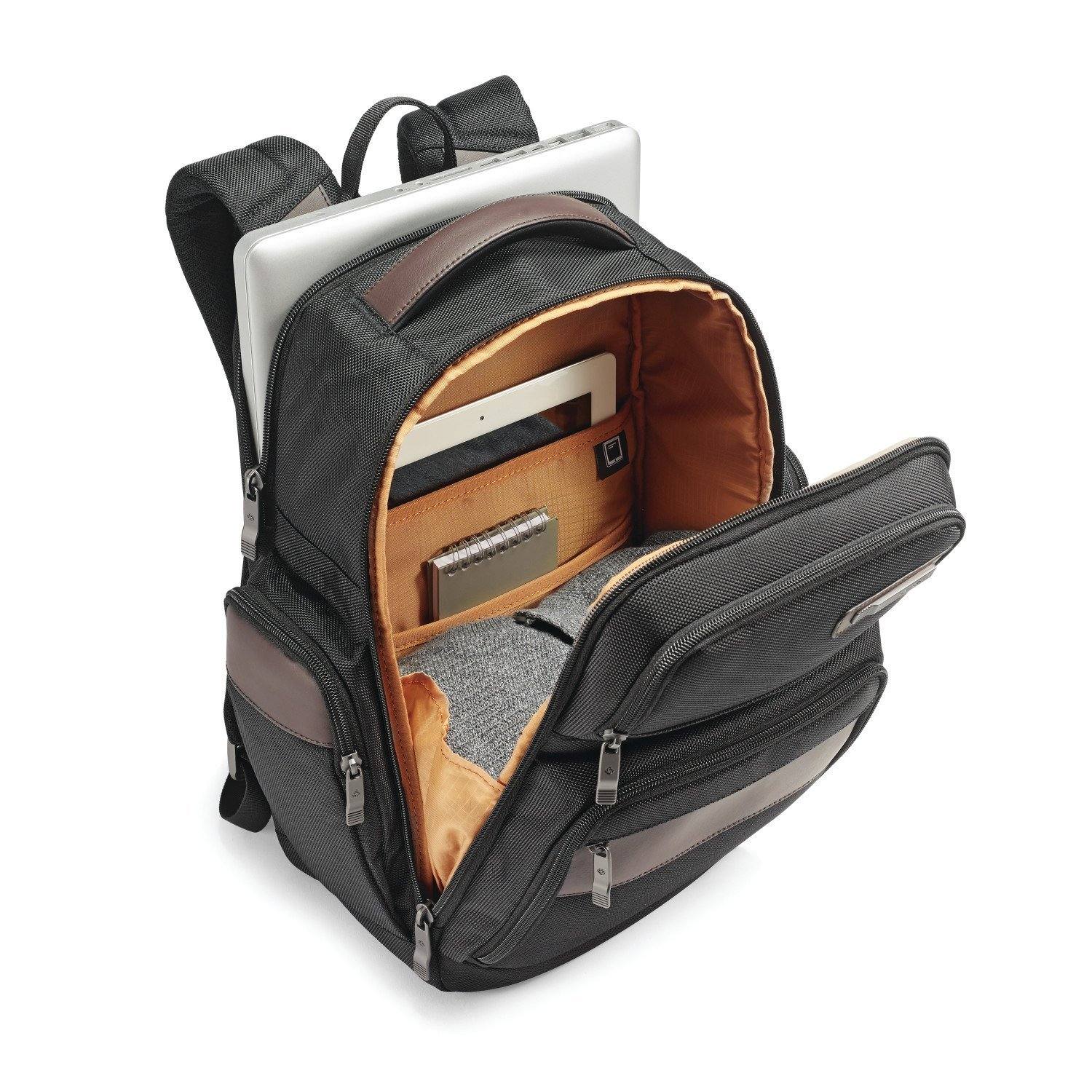 Samsonite Kombi Small Backpack (Black/Brown)