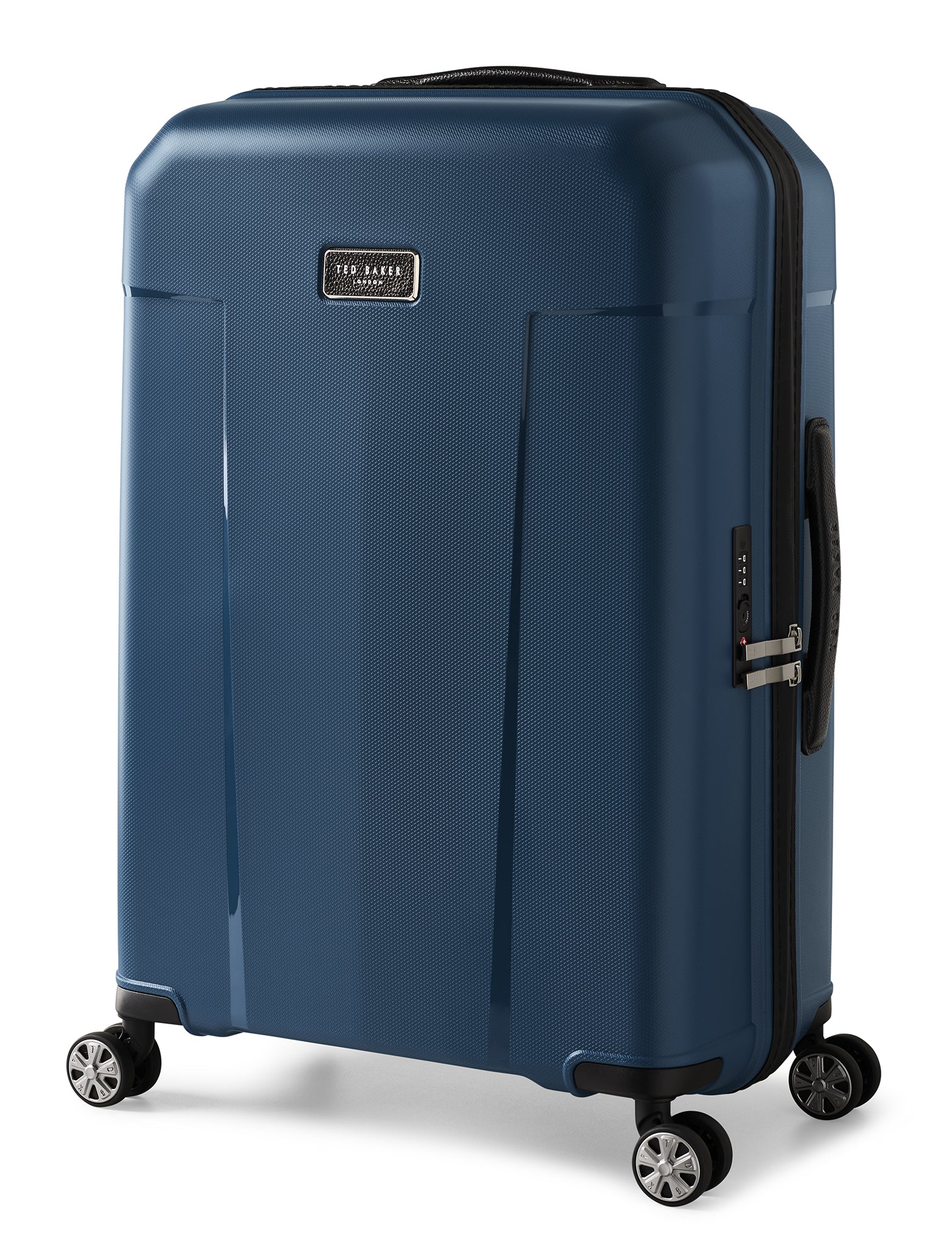 Ted baker Ted Baker Flying Colours Hardside Trolley 4 Wheel Spinner, TSA  Lock, Lightweight Suitcase, Men and Women