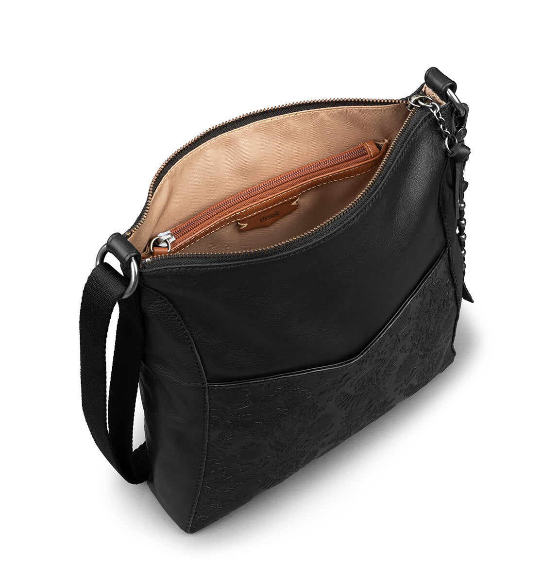 Lucia leather crossbody online bag