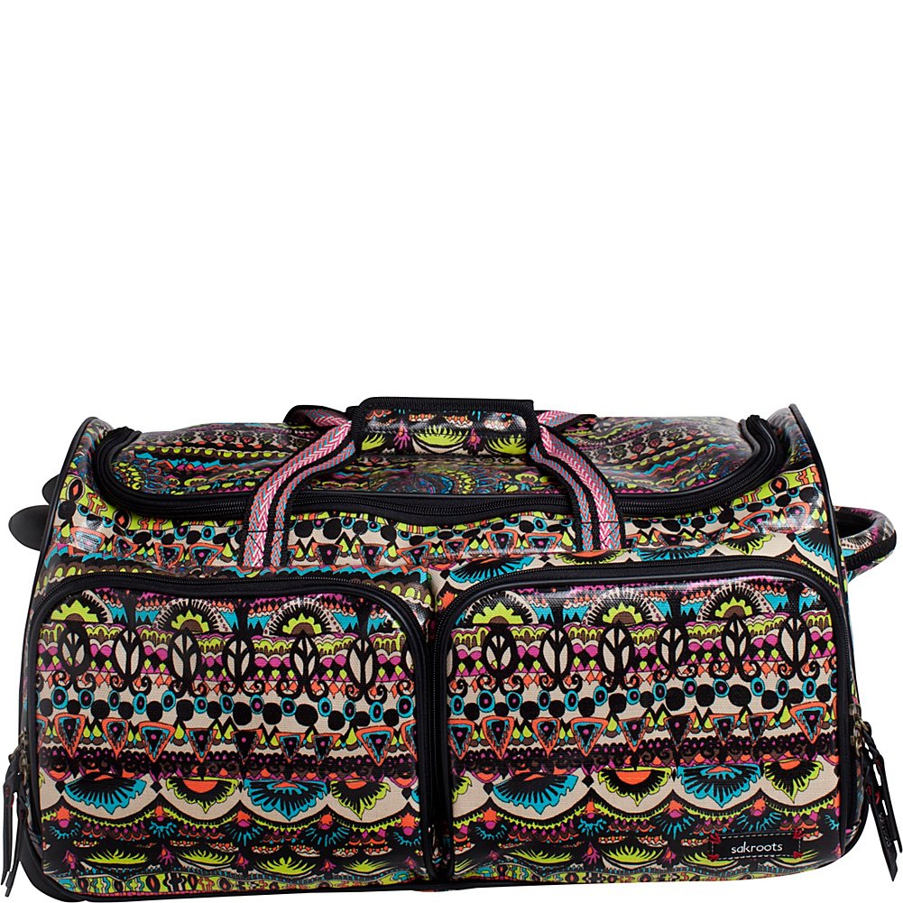 Sakroots Artist Circle Rolling Duffle Bag Luggage Online