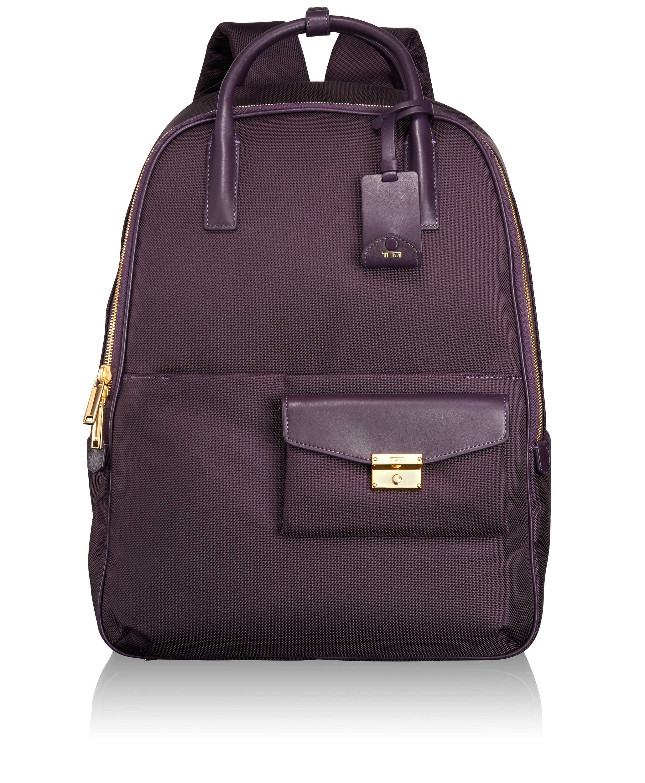 TUMI Larkin Portola Convertible Backpack Aubergine – Luggage Online