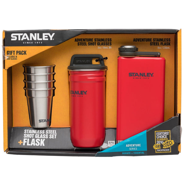 Stanley Adventure Steel Shots and Flask Gift Set Sale 2021