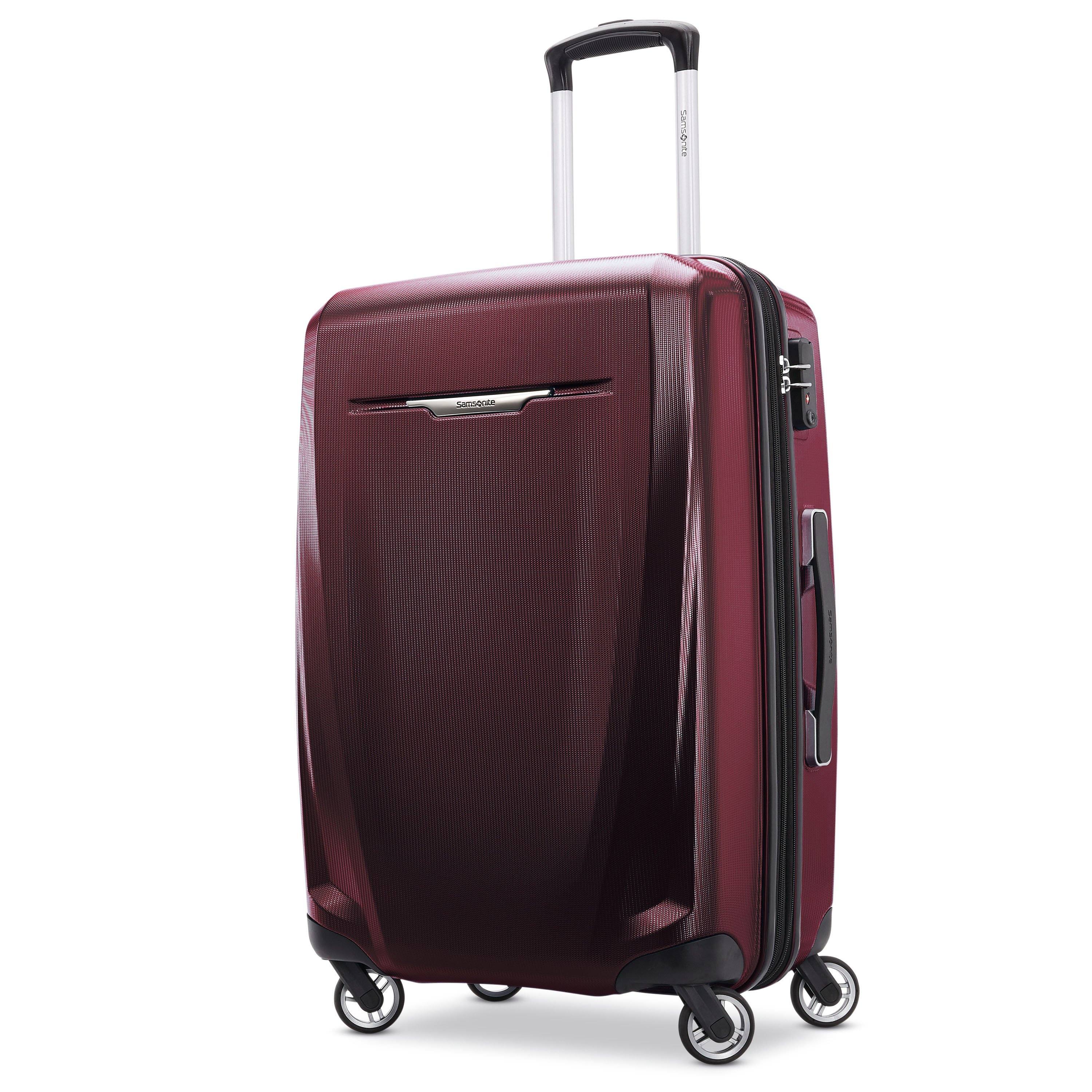 Samsonite burgundy luggage online