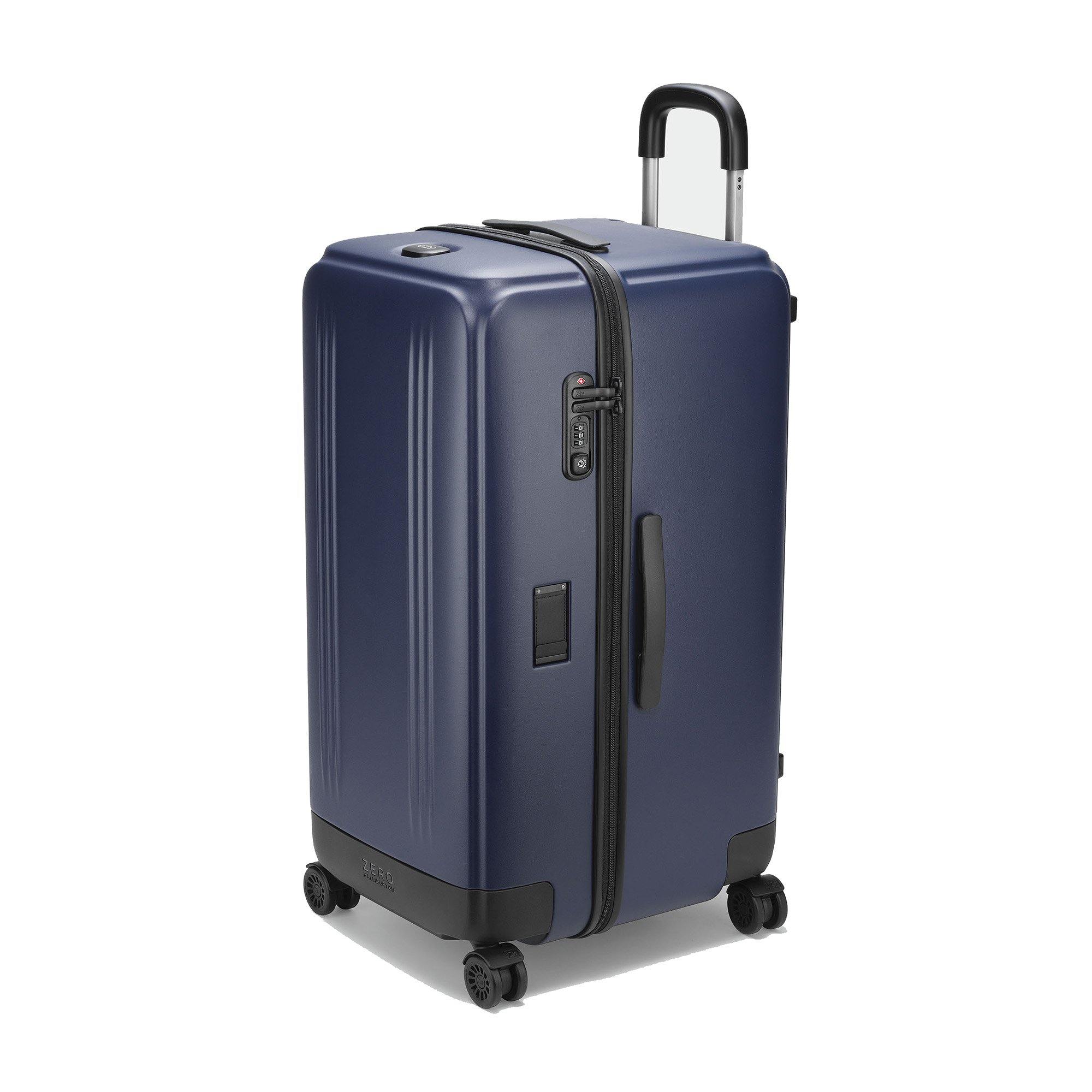 ZERO Halliburton Edge Lightweight Polycarbonate Travel Case Large Trunk -  Blue / Large Trunk