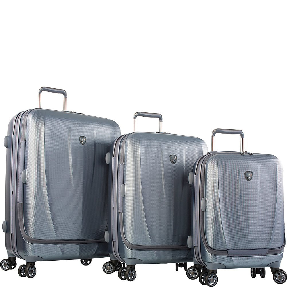 Heys 26 Smart Luggage Hardside Black | 15034-0001-26