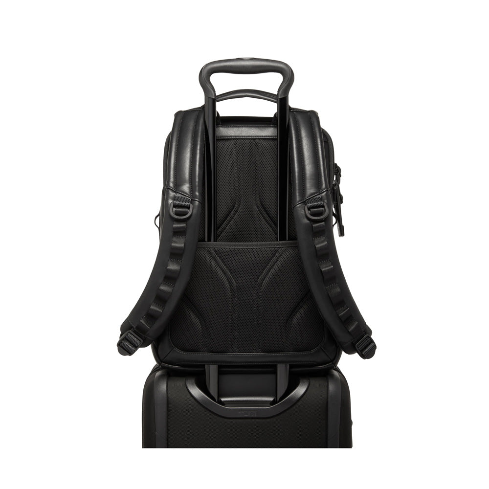 Tumi alpha 2 outlet t pass leather backpack