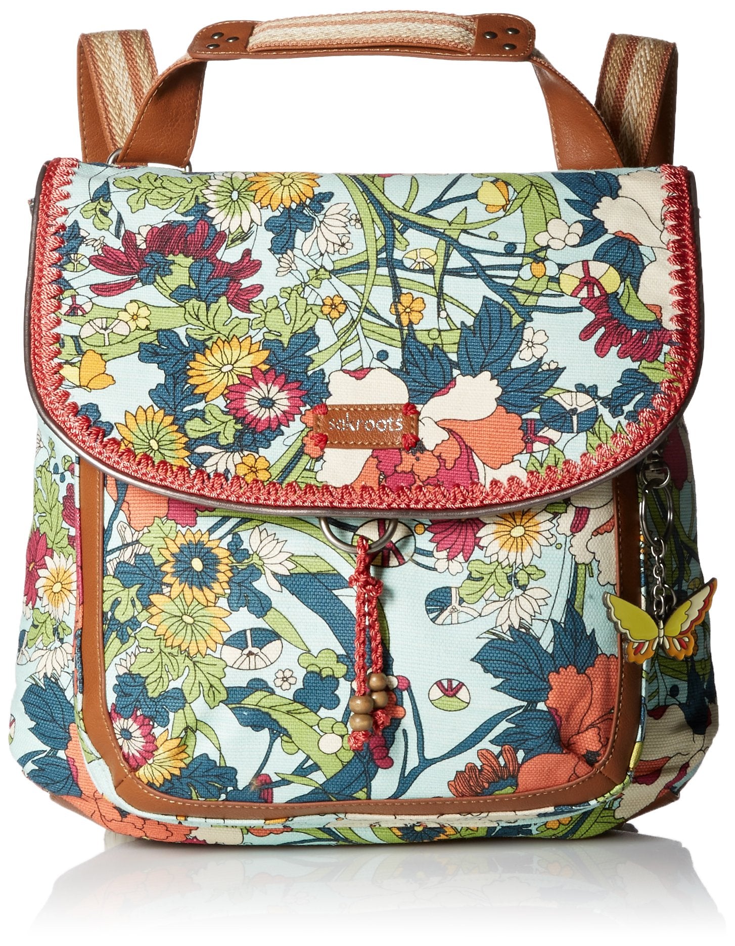 Sakroots artist outlet circle convertible backpack