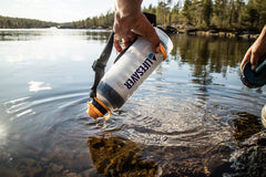 Clear Bottle/Yellow Cap