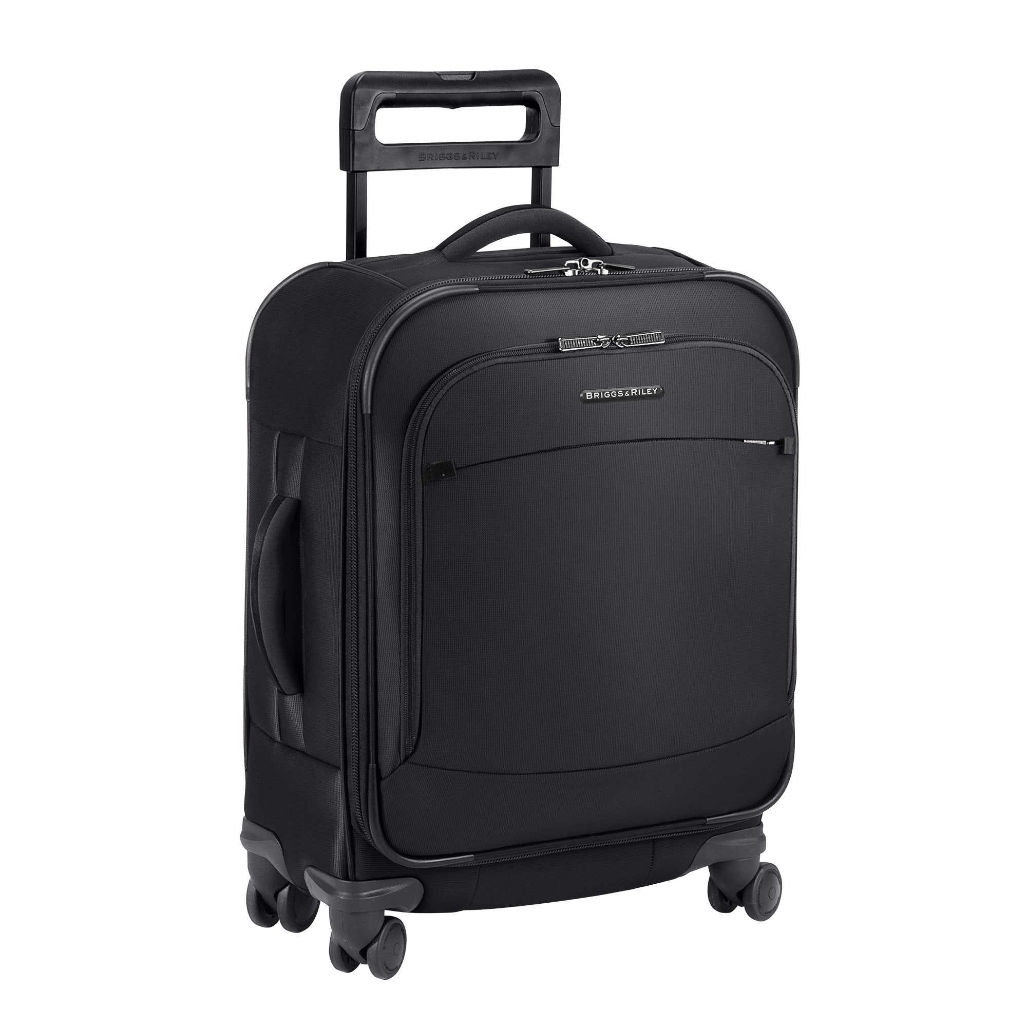 Briggs Riley Transcend 2.0 20 4 Wheel International Wide Body Carry On Luggage Black 20