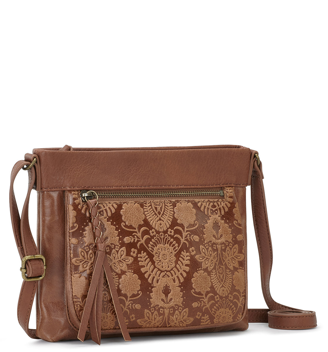 The sak sanibel leather 2025 mini crossbody