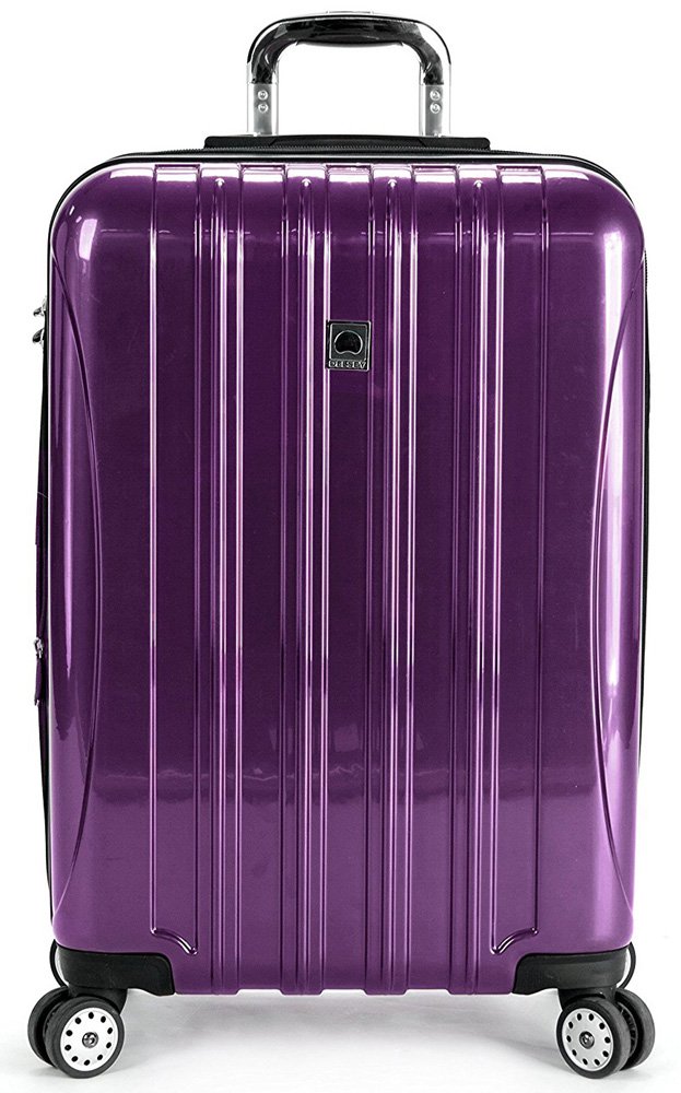 Delsey luggage helium aero expandable spinner fashion trolley