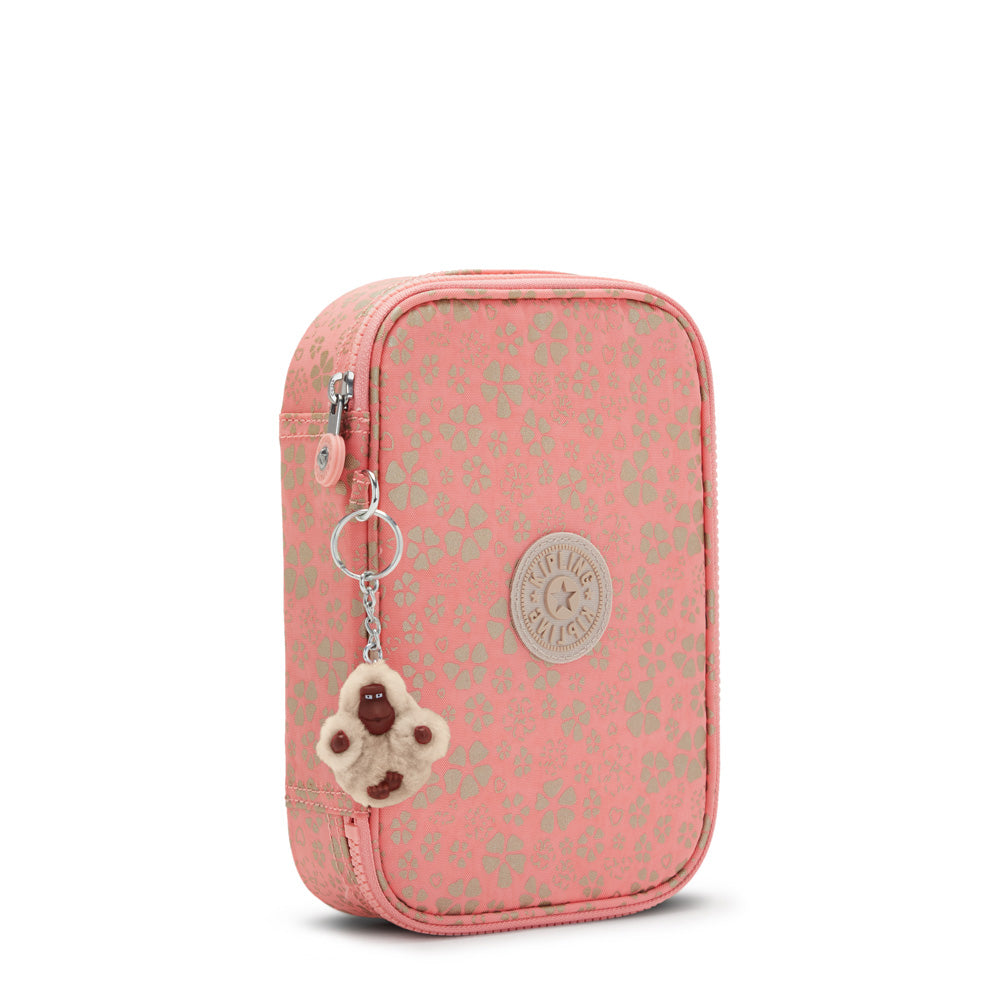 100 PENS Pink Gold Drop POUCHES / CASES by Kipling Inside