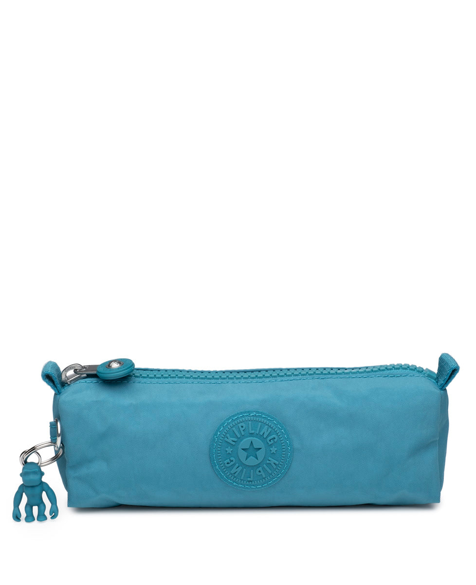 Kipling Pencil Case CUTE Pencil Cosmetic Case Pouch TRUE BLUE GREY RRP £29