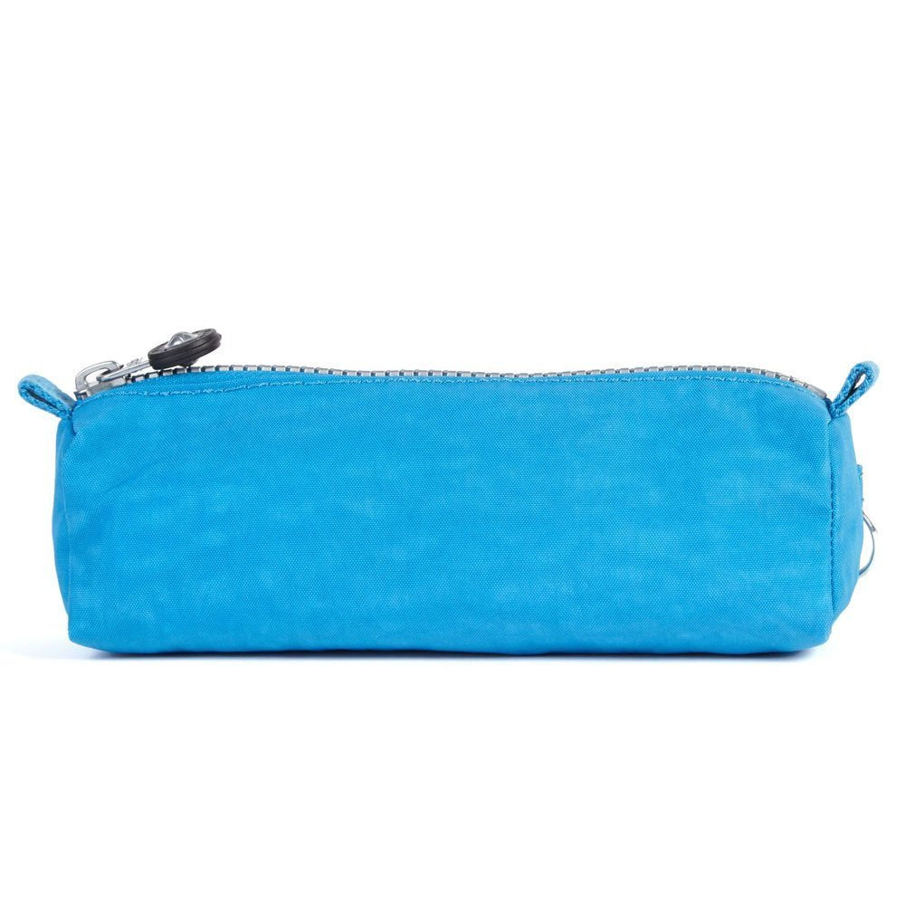 Kipling 30 Pen Pencil Case Cosmetic Pouch Tech Wallet NWT Blue Splash