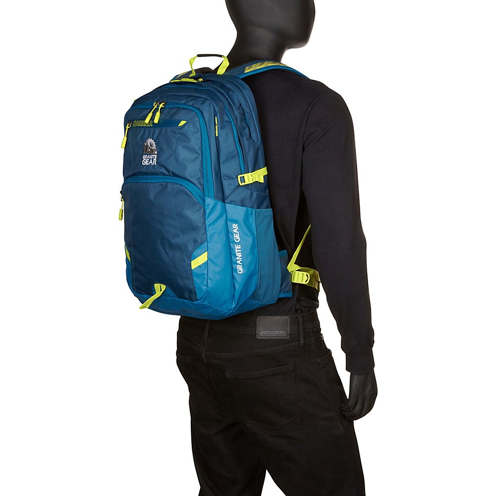 Granite Gear Barrier Gear-Tech Backpack with Padded pocket for Laptop Neon  Blue