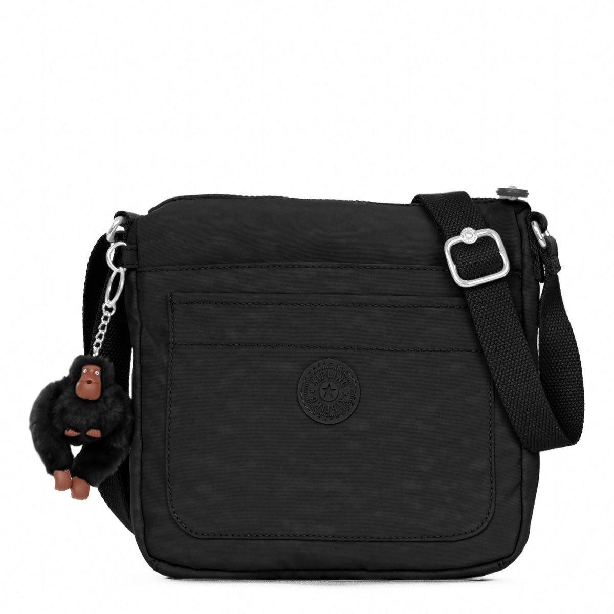 Kipling Women's Sebastian Crossbody Bag, Black Tonal, One Size US