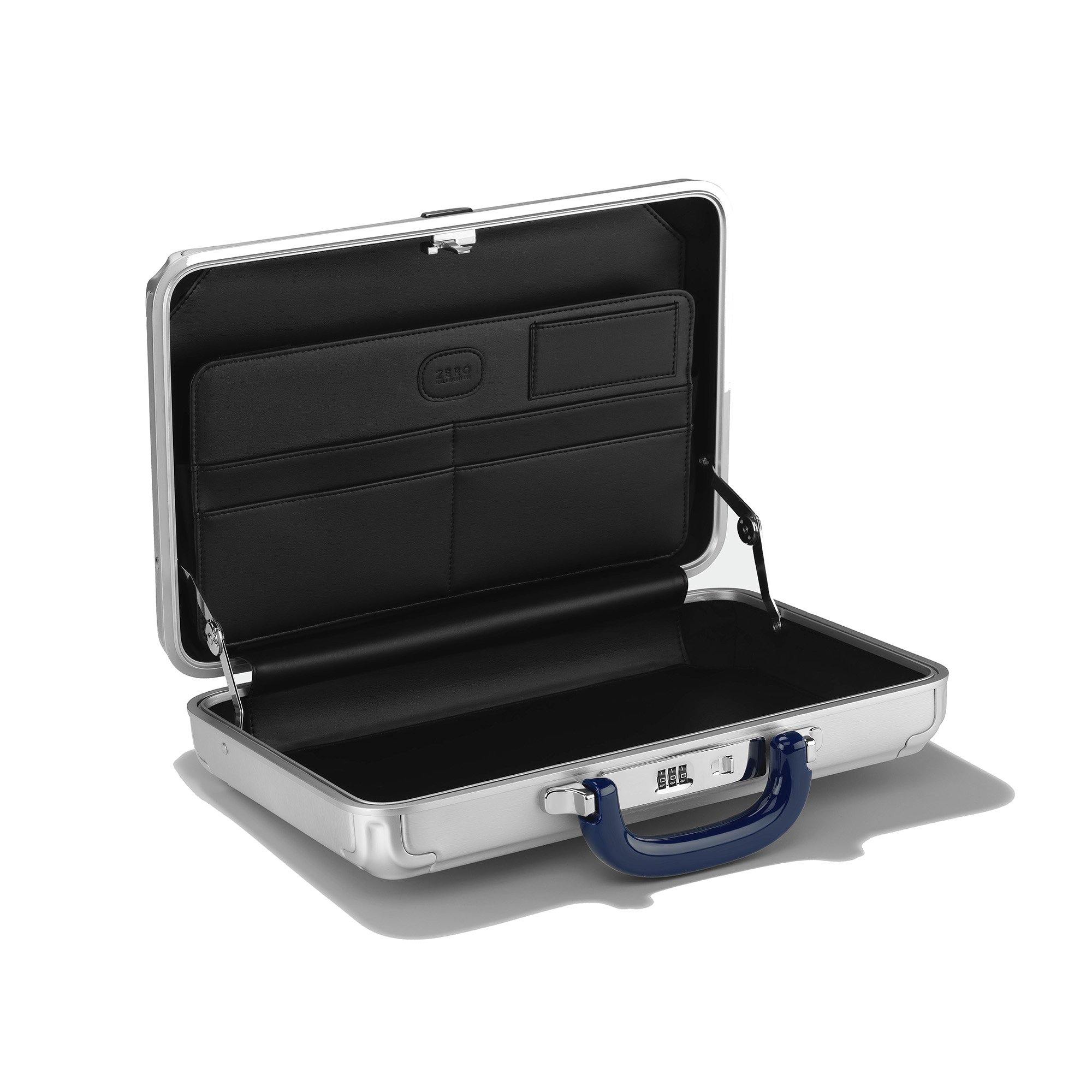 ZERO Halliburton Pursuit Aluminum Hardside Attache – Luggage Online